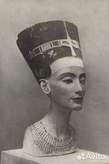 Статуэтка Нефертити литьё бронза латунь медь
