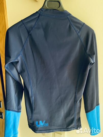 Лонгслив для купания aropec 140-152 синий