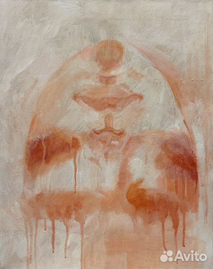 Картина современное искусство холст масло