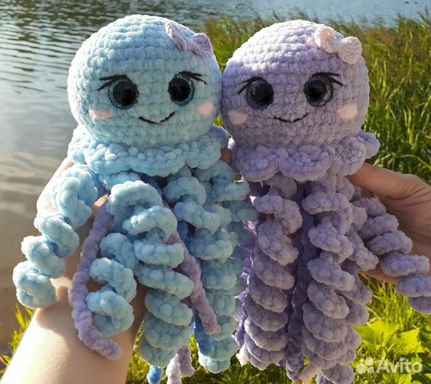 Вязаные игрушки в ассортименте (ручная работа)