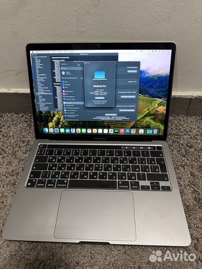 Apple macbook pro 13 2020 m1/16/512