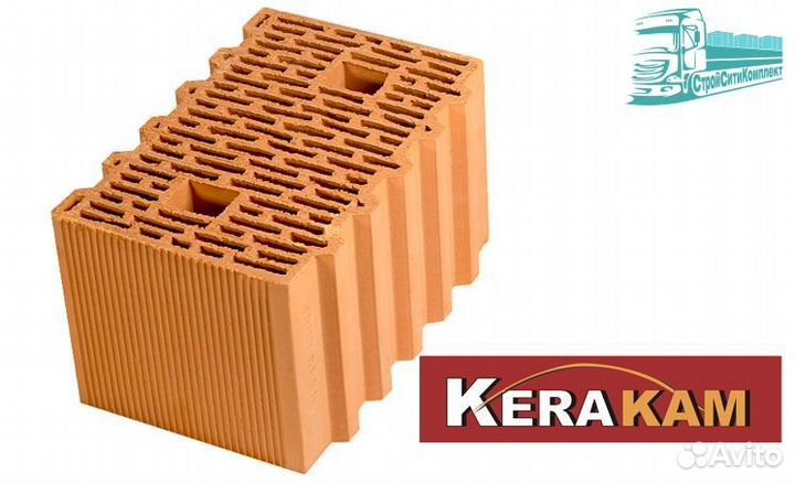Керамические блоки Kerakam 25/38/44/51