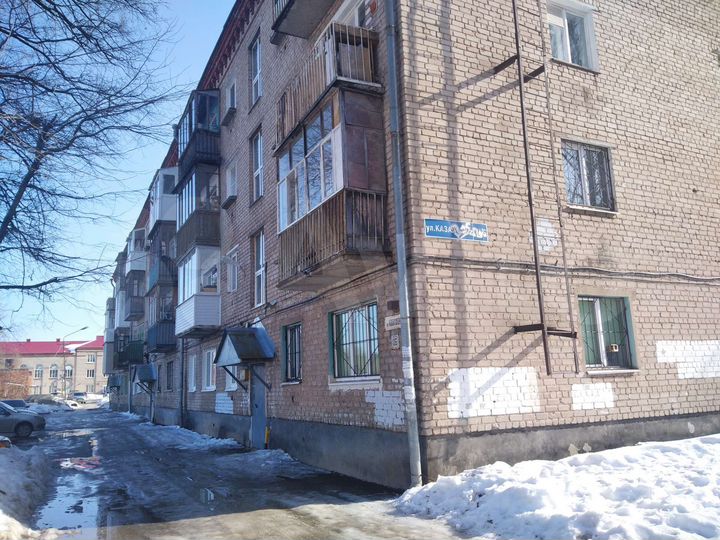 3-к. квартира, 56,2 м², 1/4 эт.