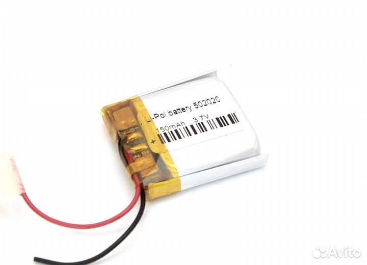 Li-Pol 5*20*20мм 2pin