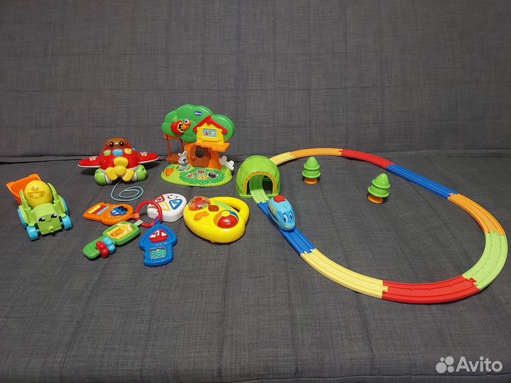 Игрушки пакетом vtech chicco fisher price tomy