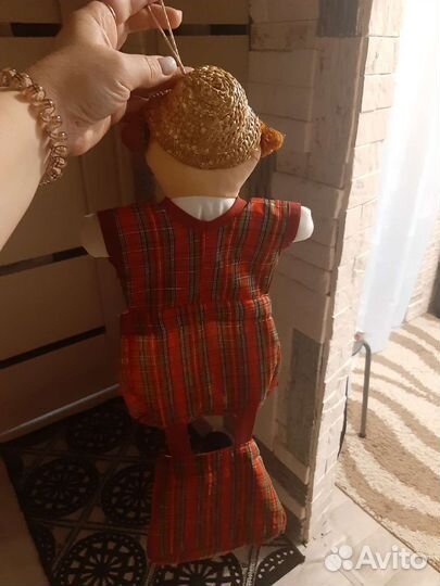 Кукла поделка подвесная