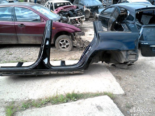 Порог со стойкой левый Mercedes Benz X164 Gl-Class