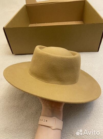 Шляпа женская фетр
