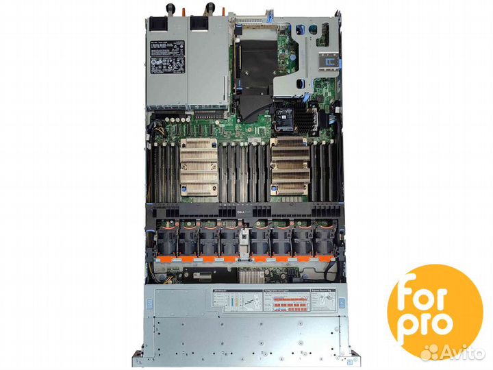 Сервер dell R640 10SFF 2x5118Gld 64GB, H740p