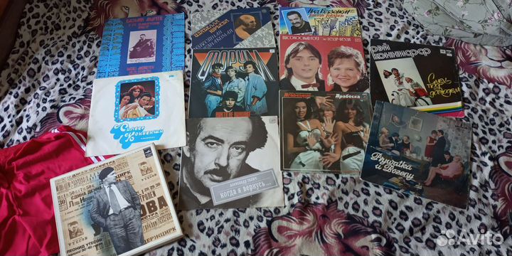 Грампластинки виниловые гибкие