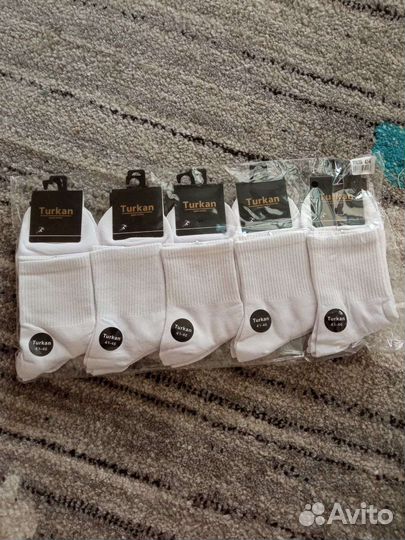 Носки мужские белые Turkan