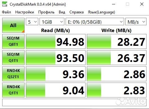 Карты памяти Kingston, Kodak, SaDisk