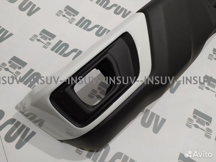 Бампер Нива Урбан передний под птф окрашенный