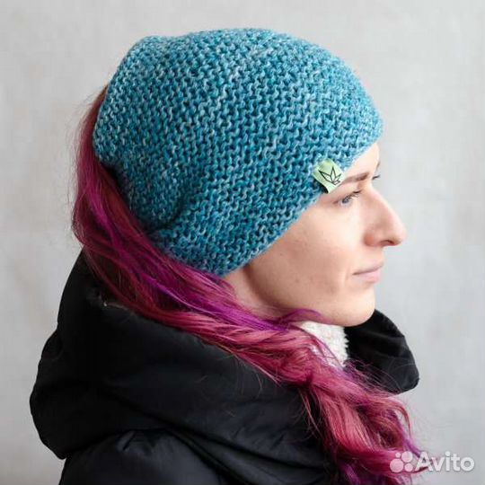 Теплая повязка из конопли с шерстью