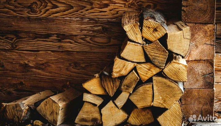 Дрова в сетках
