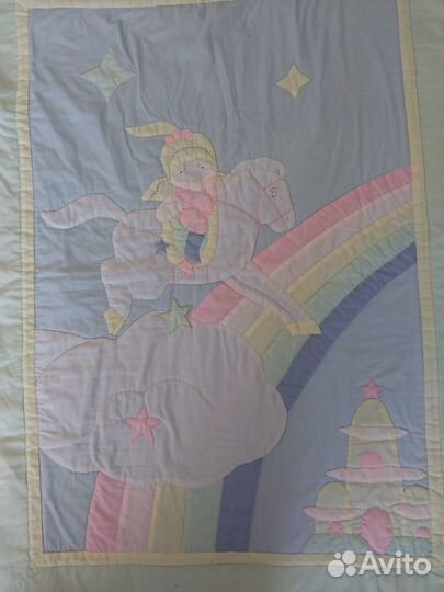 Детское одеяло в кроватку