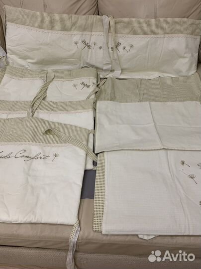 Бортики к детской кроватке