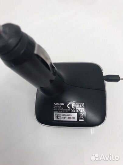 Автозарядка Nokia новая
