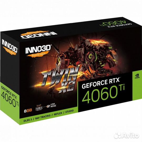 Видеокарта Inno3D GeForce RTX4060 Ti 575345