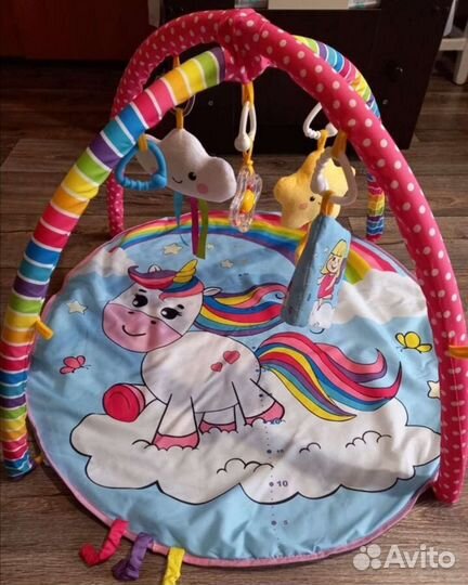 Развивающий коврик для малышки. Новый
