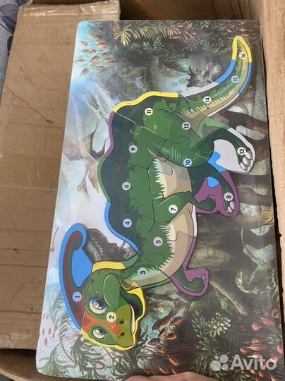 Пазл деревянный