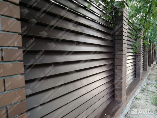 Забор жалюзи