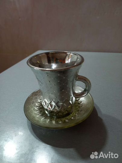 Чашки с блюдцами 6 штук