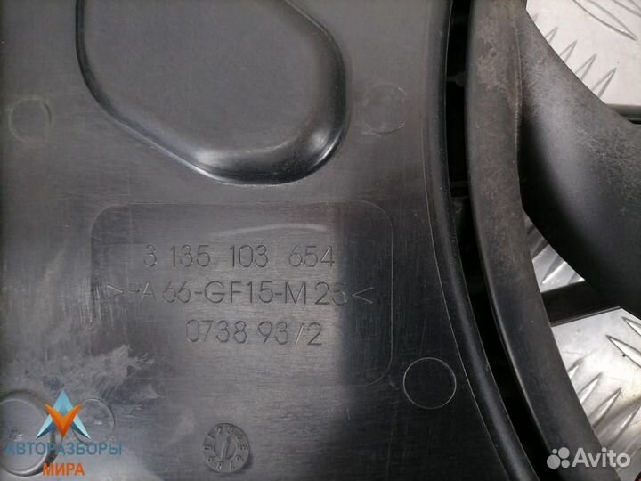 Вентилятор радиатора Volvo S40 2 2007 3M5H8C607UF