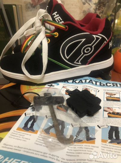 Heelys кроссовки ролики 23см