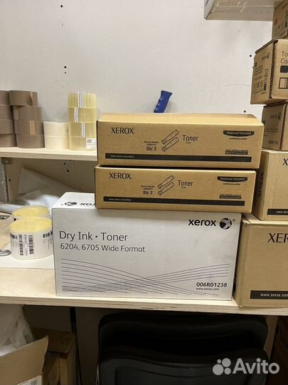 Картриджи xerox, тонеры xerox и др