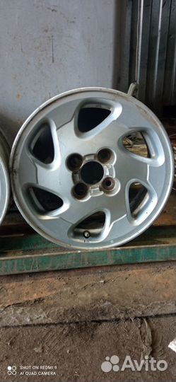 Литые бу Диски R14 4*100 D58.5 ET15 5.5JJ