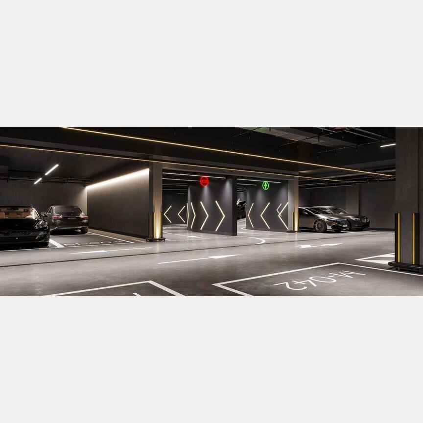 1-к. квартира, 46 м², 5/16 эт.