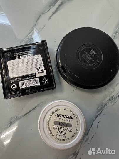 Сет хайлайтеров Mac Sephora Colourpop