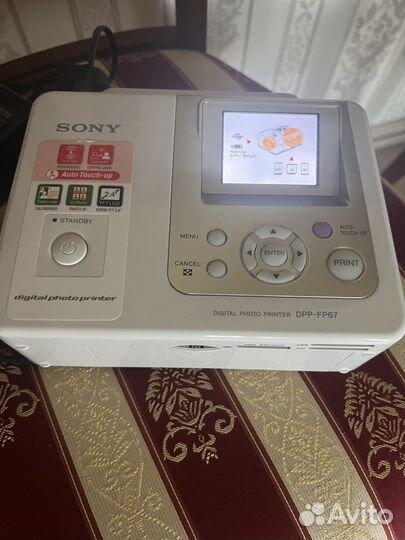 Фотопринтер sony