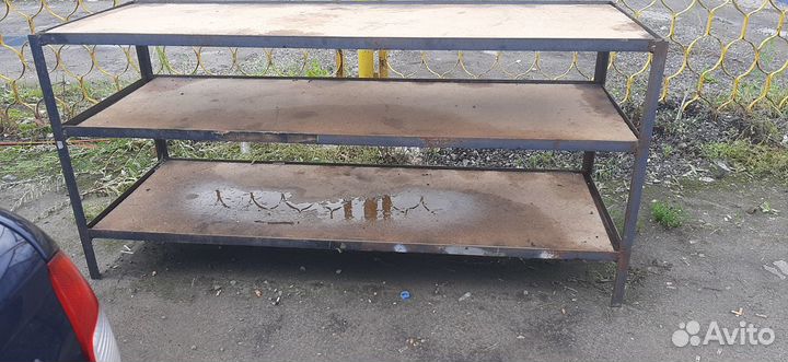 Стеллаж металлический бу