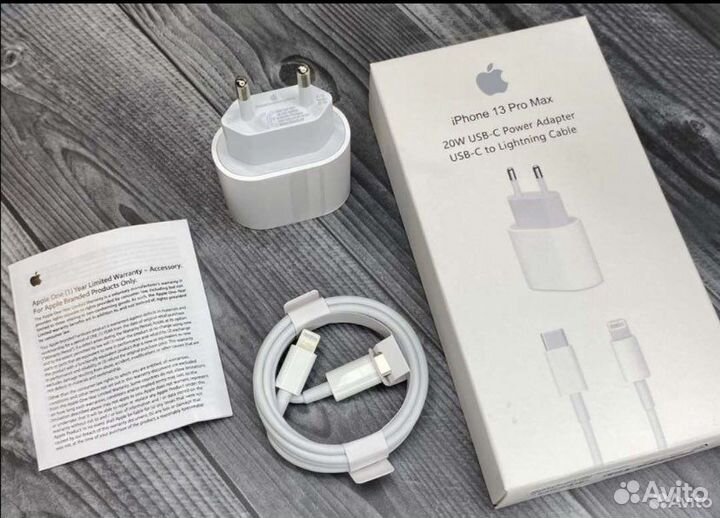 Зарядное устройство apple 20w с гарантией