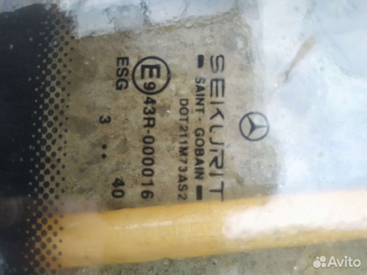 Боковое стекло mercedes sprinter