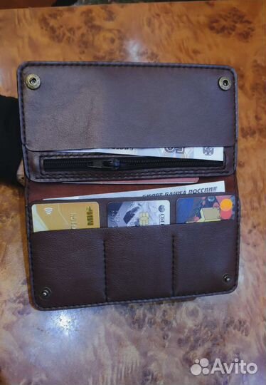 Лонгер (портмоне,клатч) из натуральной кожи