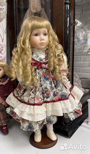 Кукла фарфоровая винтаж Германия