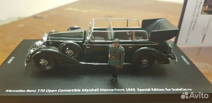 Модель автомобиля Mercedes-Benz 770 1-43