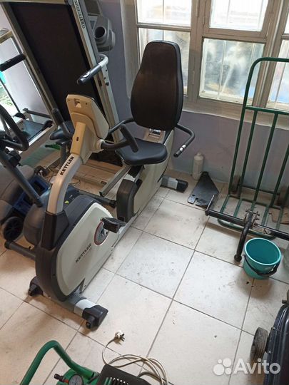 Немецкий велотренажер - kettler горизонтальный