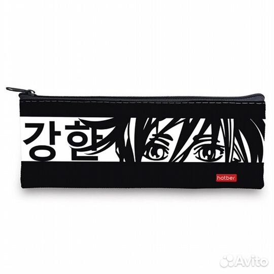 Пенал без наполнения размер 195*75мм Аниме мягкий