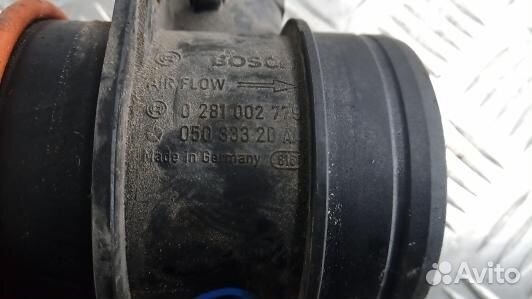 Расходомер воздуха дизельный dodge journey (ZEA10B