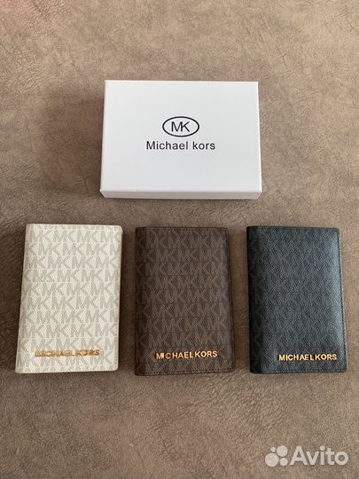 Обложка на паспорт michael kors натуральная кожа