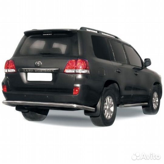 Защита заднего бампера land cruiser 200 (2007)