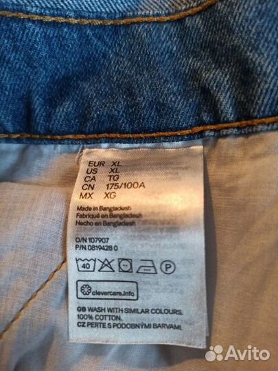Джинсовый комбинезон H&M