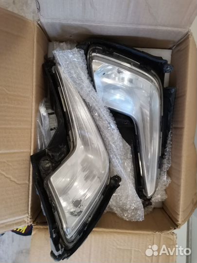 Противотуманные фары KIA RIO 3 дорест, комплект