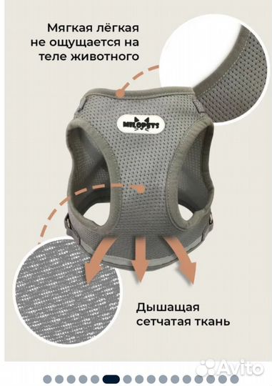 Шлейка для кошки и собаки