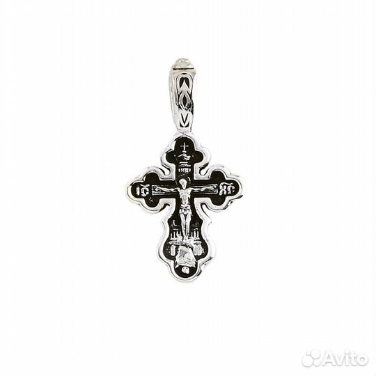 Крест серебряный