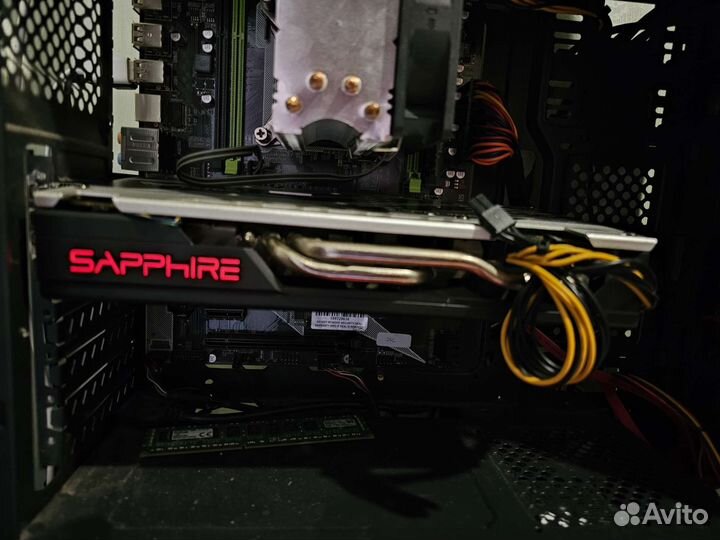 Sapphire rx 570 nitro +